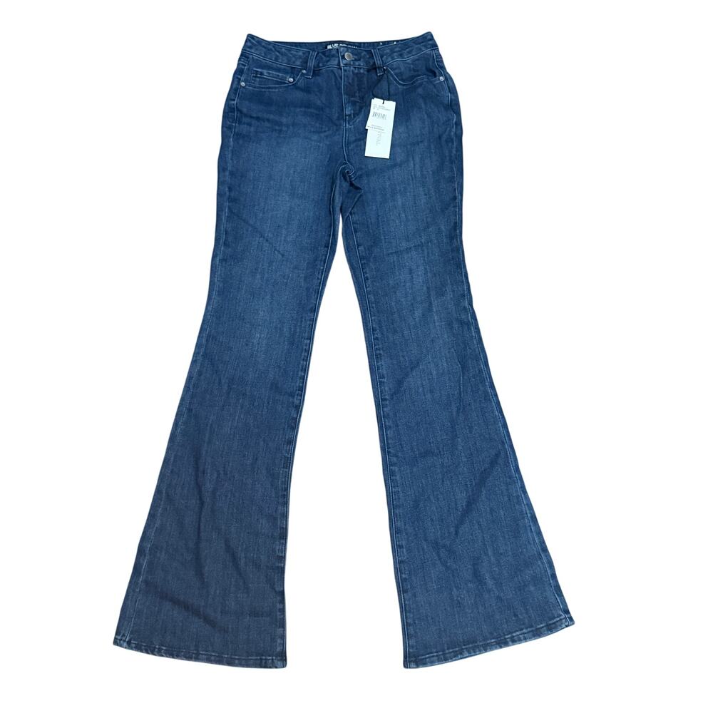 Blue Revival Mid Rise Bootcut Darkstone Sandblast Denim Womens 28